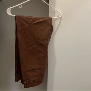 express leather pants. size M